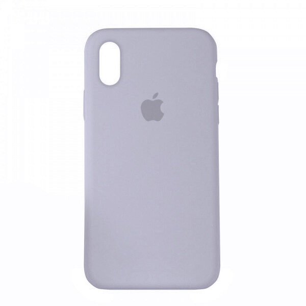

Панель Silicone Case Full Cover для iPhone XS Max Copy Lilac Purple