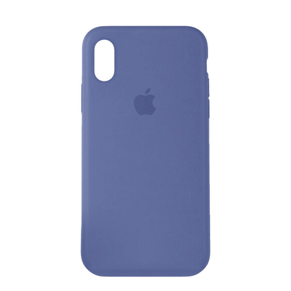 

Панель Silicone Case Full Cover для iPhone XS Max Copy Lavender Ash