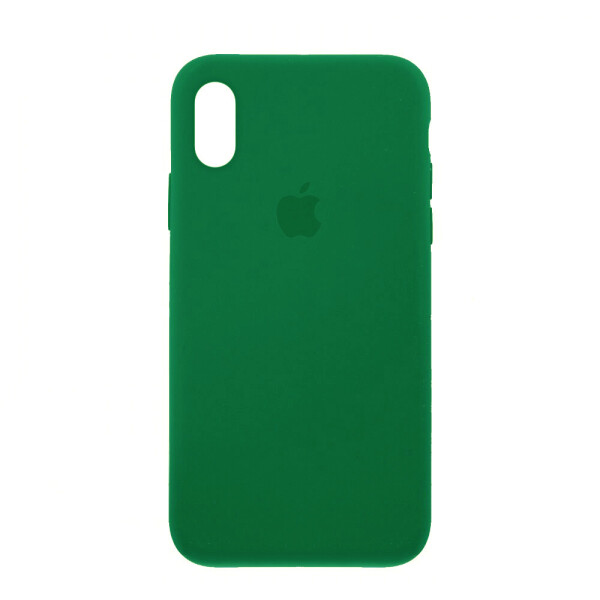

Панель Silicone Case Full Cover для iPhone XS Max Copy Dark Green
