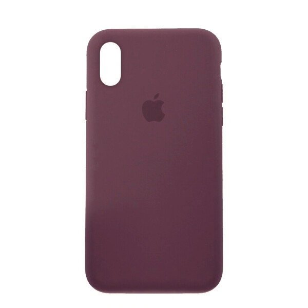 

Панель Silicone Case Full Cover для iPhone XS Max Copy Violet