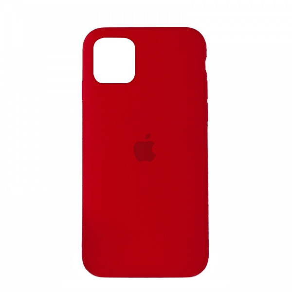 

Панель Silicone Case Full Cover для iPhone 11 Copy Red