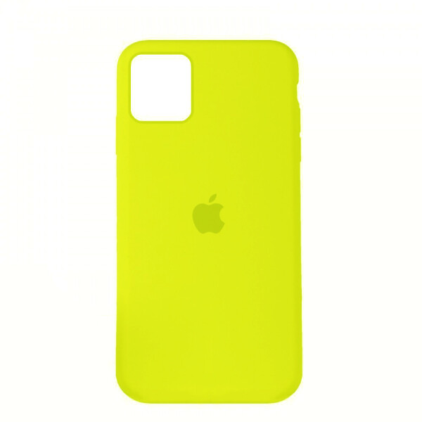 

Панель Silicone Case Full Cover для iPhone 11 Copy Shiny Yellow