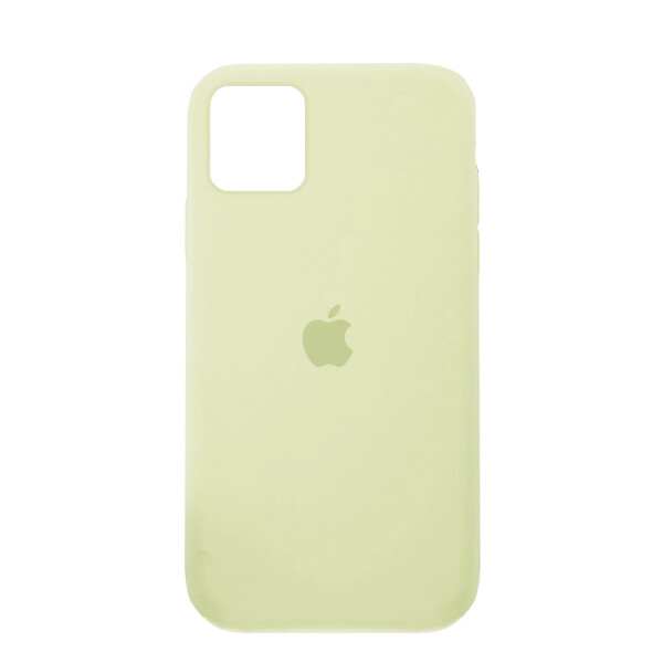 

Панель Silicone Case Full Cover для iPhone 11 Copy Milk Yellow