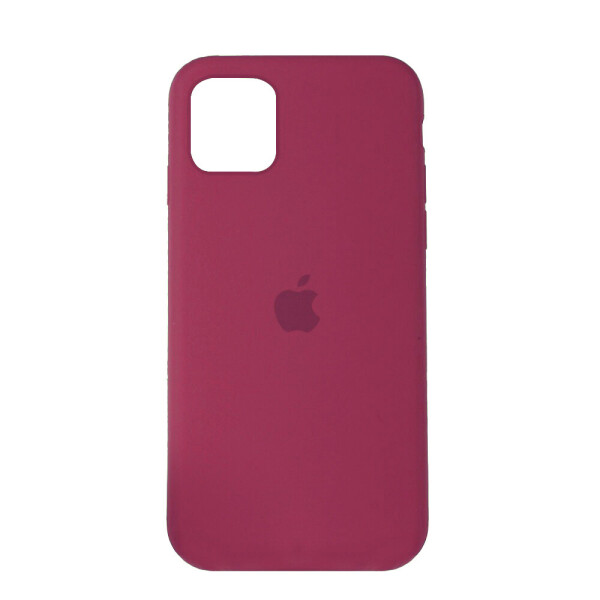 

Панель Silicone Case Full Cover для iPhone 11 Pro Copy Camelia Red