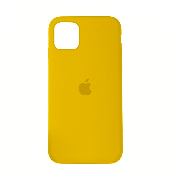 

Панель Silicone Case Full Cover для iPhone 11 Pro Copy Gold