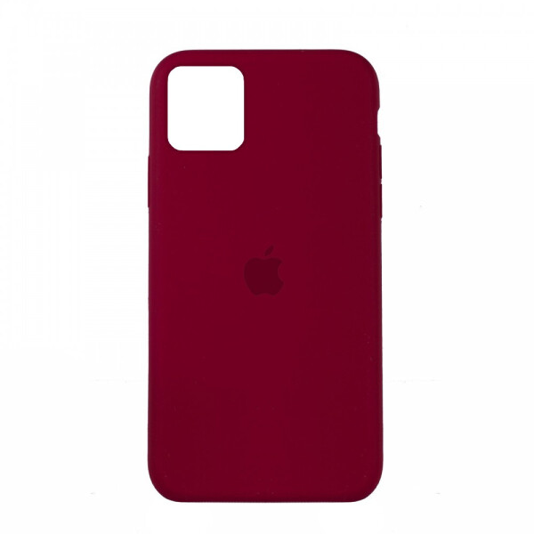 

Панель Silicone Case Full Cover для iPhone 11 Pro Copy Rose Red
