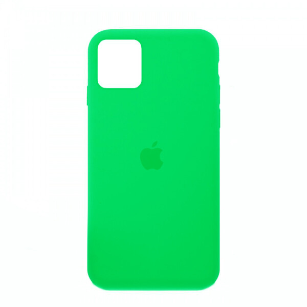 

Панель Silicone Case Full Cover для iPhone 11 Pro Copy Spearmint Green