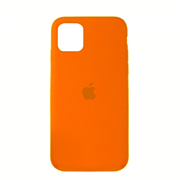 

Панель Silicone Case Full Cover для iPhone 11 Pro Max Copy Orange