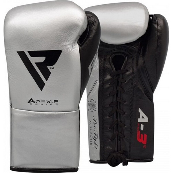 

Боксерские перчатки RDX Leather Pro A3 Silver 10 ун. (00020764)
