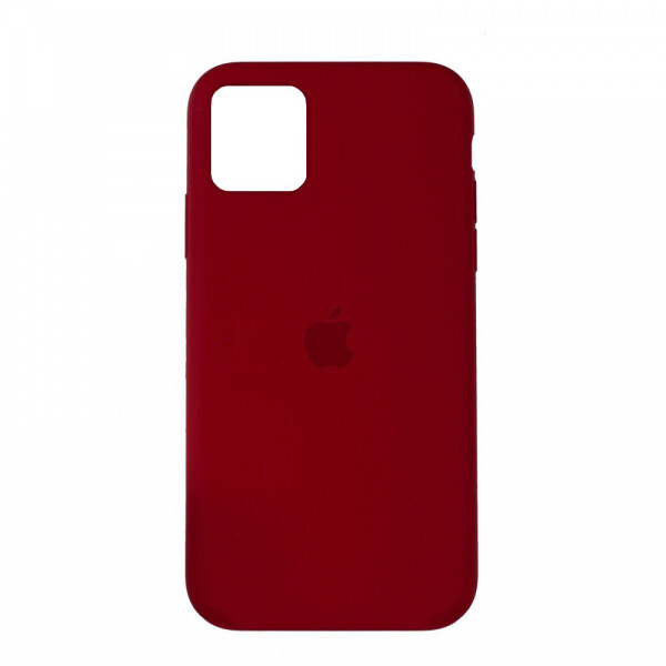 

Панель Silicone Case Full Cover для iPhone 11 Pro Max Copy China Red