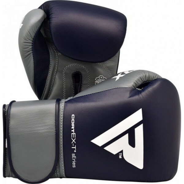 

Боксерские перчатки RDX Leather Pro C4 Blue 14 ун. (00020766)