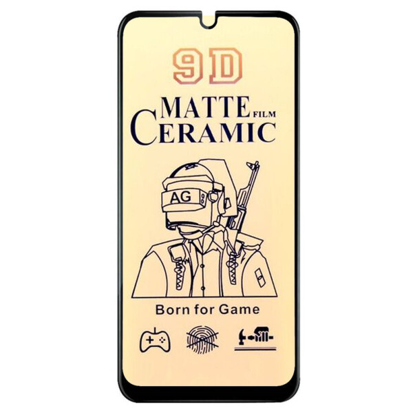 

Защитное стекло гибкое Ceramic Matte для Samsung A10/A10S/M10 Black