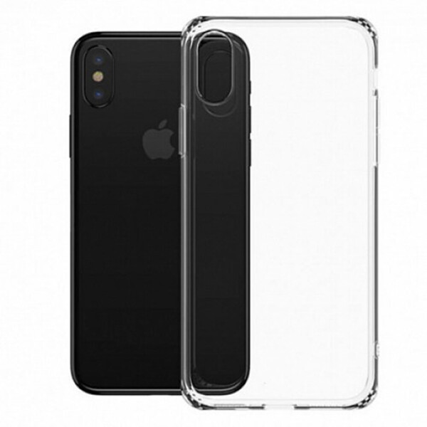 

Панель Silicone Clear Case для iPhone Xs Max Прозрачный