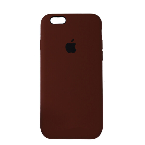 

Панель Silicone Case Full Cover iPhone 6/6S Copy Brown (57)