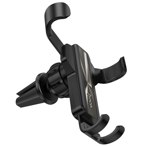 

Автодержатель Hoco CA71 Dignity air outlet gravity in-car holder Black