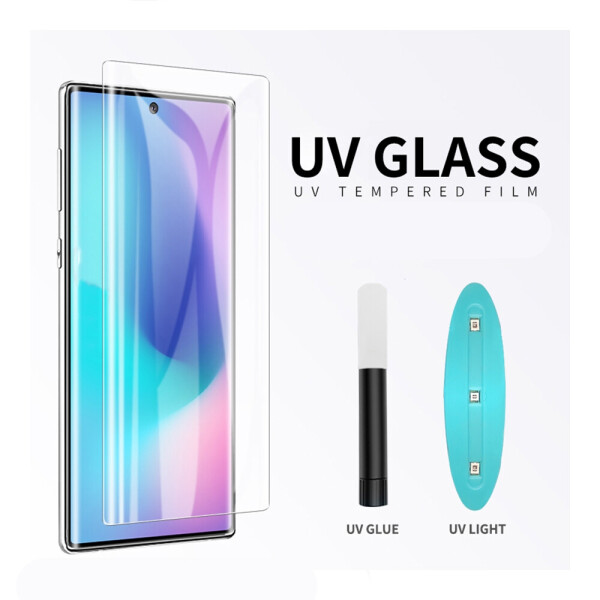 

Защитное стекло Full Glue UV для Samsung Galaxy Note 20 Ultra