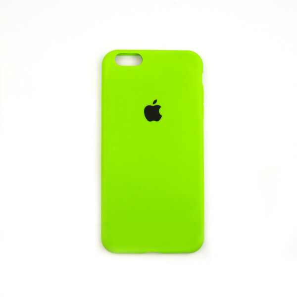 

Панель Silicone Case Full Cover для iPhone 6 / 6S Plus Copy Chartreuse