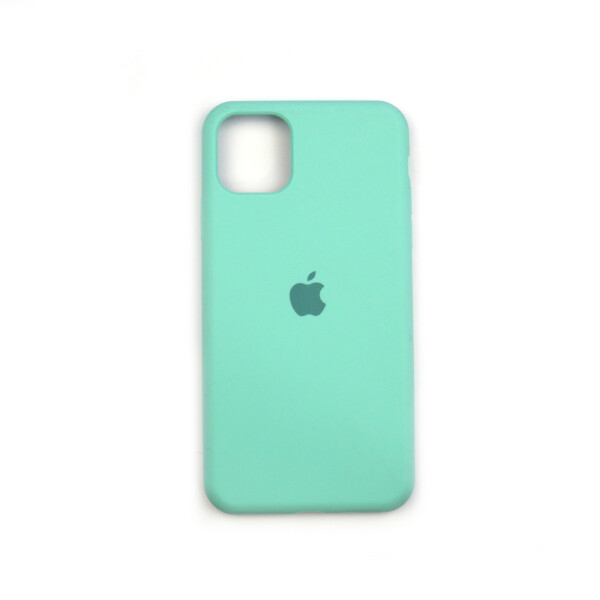 

Панель Silicone Case Full Cover для iPhone 11 Pro Max Copy Aquamarine
