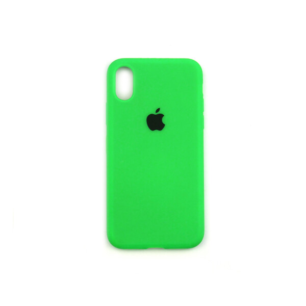 

Панель Silicone Case Full Cover для iPhone XR Copy Kelly Green
