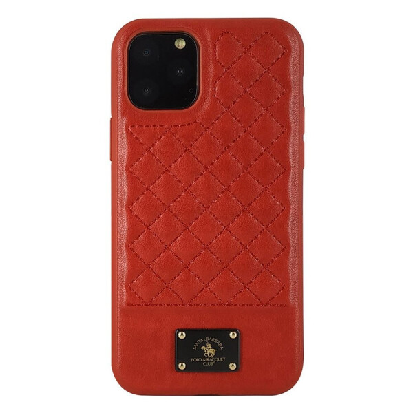 

Чехол Polo Bradley красный для iPhone 11 Pro Max