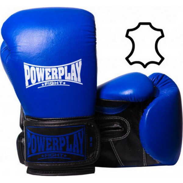 

Боксерские перчатки PowerPlay 3015 Синие [натуральная кожа] 14 унций (00021907)