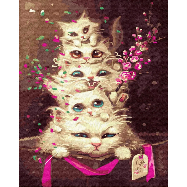 

Картина по номерам. Rainbow ArtНа головеGX30181-RA