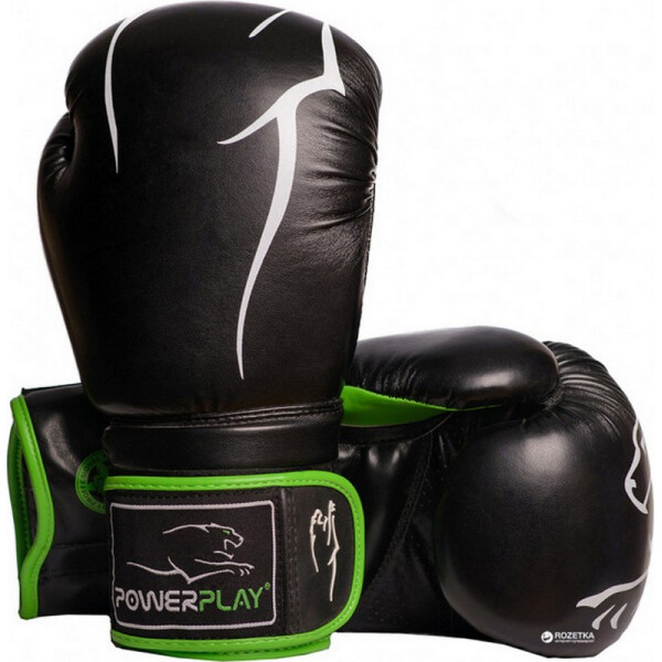 

Боксерские перчатки PowerPlay 3018 Черно-зеленые 14 унций (00021955)