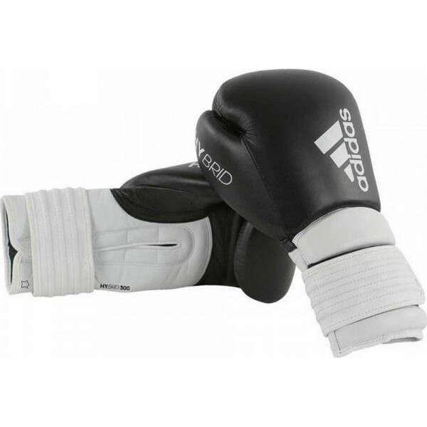 

Боксерские перчатки Adidas Hybrid 300 10 унций Черный/Белый (20317277)