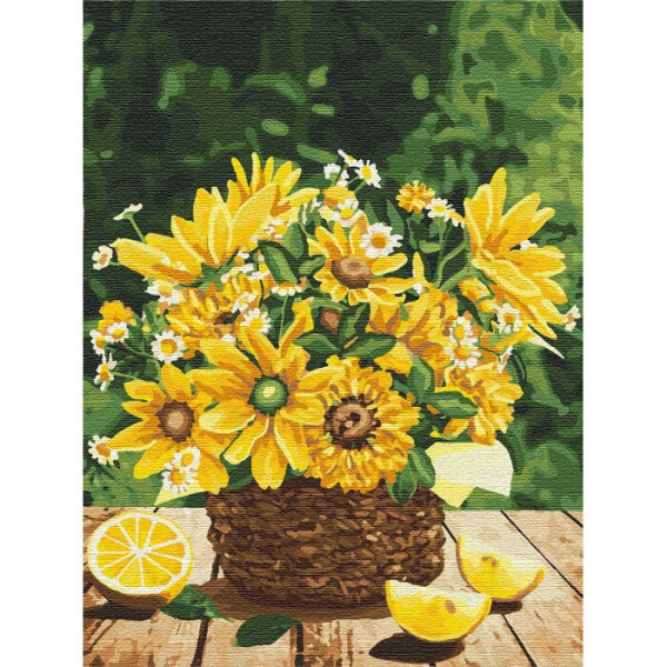 

Картина по номерам.Привет из лета30x40см KHO3091