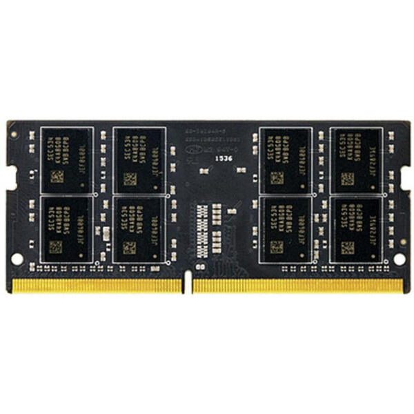 

Оперативная память SoDIMM DDR4 4GB 2400 MHz Elite Team (TED44G2400C16-S01)