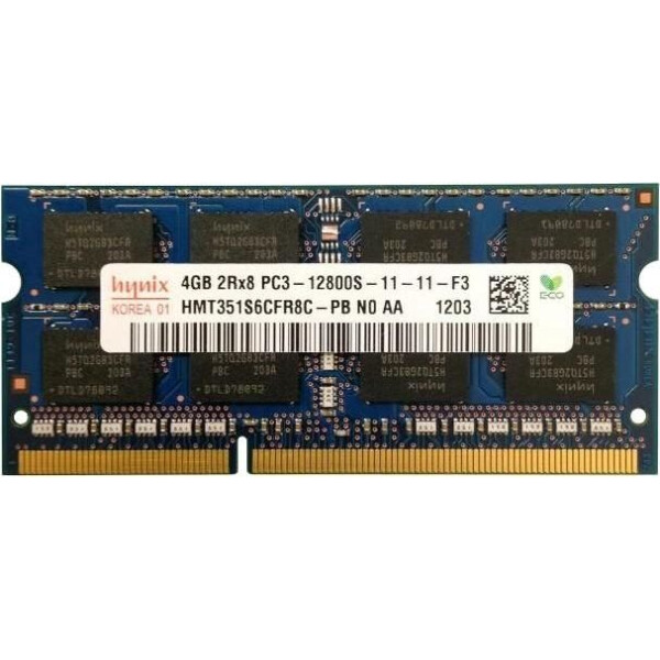 

Оперативная память SoDIMM DDR3 4GB 1600 MHz Hynix (HMT351S6CFR8C-PBN0 / HMT451S6AFR6C-PBN)
