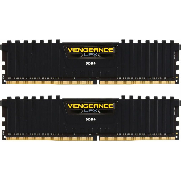 

DDR4 16GB (2x8GB) 3000 MHz Vengeance LPX Black CORSAIR (CMK16GX4M2B3000C15)