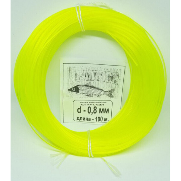

Леска Рыболовная Чемпион 0,8Mm 100M Sf-3973