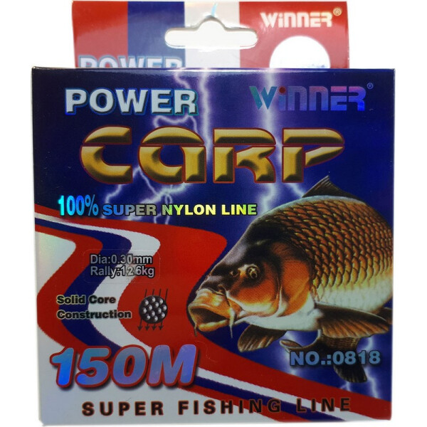 

Леска Рыболовная Winner Power Carp 0.30Mm 150M Sf-852
