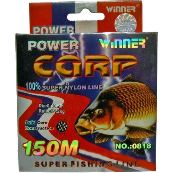 

Леска Рыболовная Winner Power Carp 0.40Mm 150M Sf-854