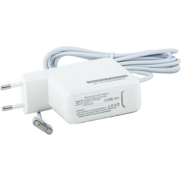 

PowerPlant APPLE 220V, 45W: 14.85V 3.05A (MagSafe 2) (AP45KMAG2)