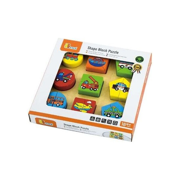 

Пазл Viga Toys "Транспорт"