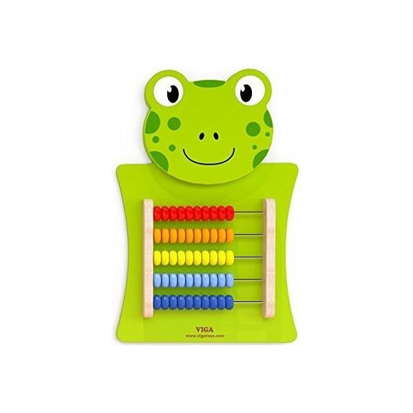 

Игрушка настенная Viga Toys "Лягушка со счетами"