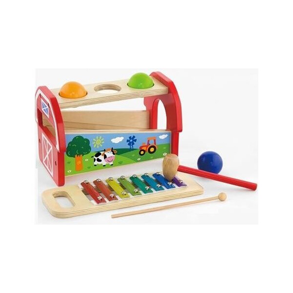 

Игрушка Viga Toys 2-в-1 Ксилофон
