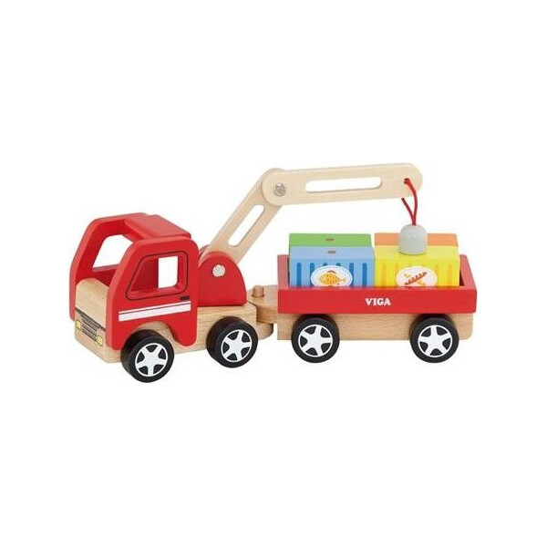 

Игрушка Viga Toys "Автокран"