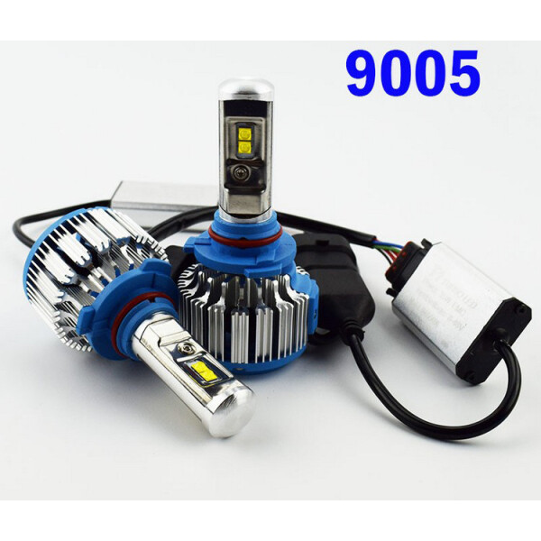 

TurboLed T1 HB3 6000K 50W 12/24v CanBus с активным охлаждением