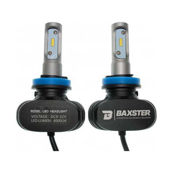 

BAXSTER S1 H11 5000K 4000lm с радиатором