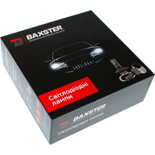 

BAXSTER S1 H3 6000K 4000lm с радиатором