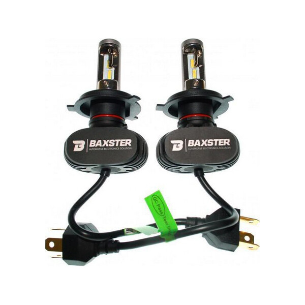 

BAXSTER S1 H4 6000K 4000lm с радиатором