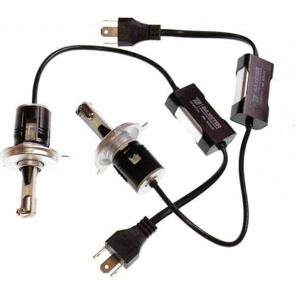 

BAXSTER PXL H4 H/L 6000K 4300lm с кулером (увеличенная светоотдача)