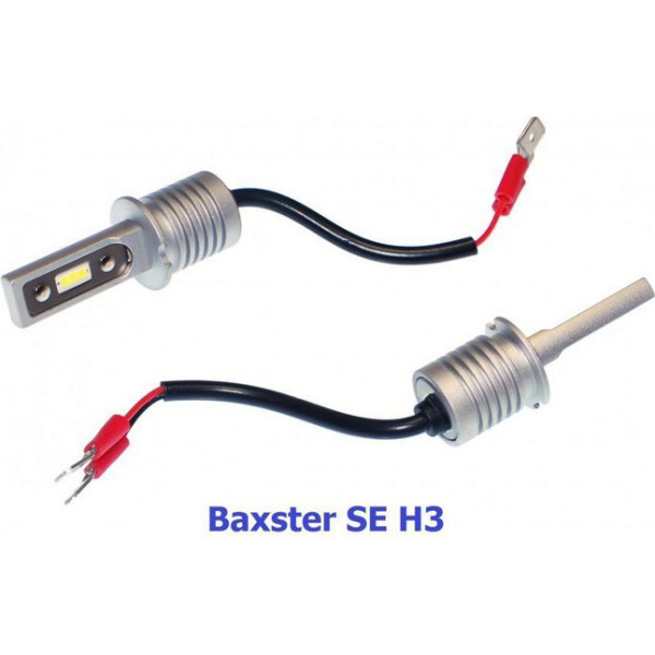 

BAXSTER SE H3 Pk22s 9-32V 6000K 2600lm с радиатором