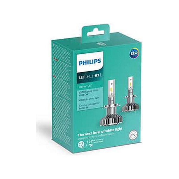 

PHILIPS 11972ULWX2 LED H7 Ultion +160% 6200K