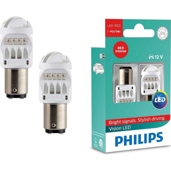 

PHILIPS 12836REDB2 P21/5W LED 12V RED B2