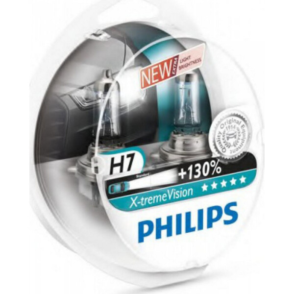 

PHILIPS 12972XVS2+ H7 55W 12V PX26d X-treme Vision+130%