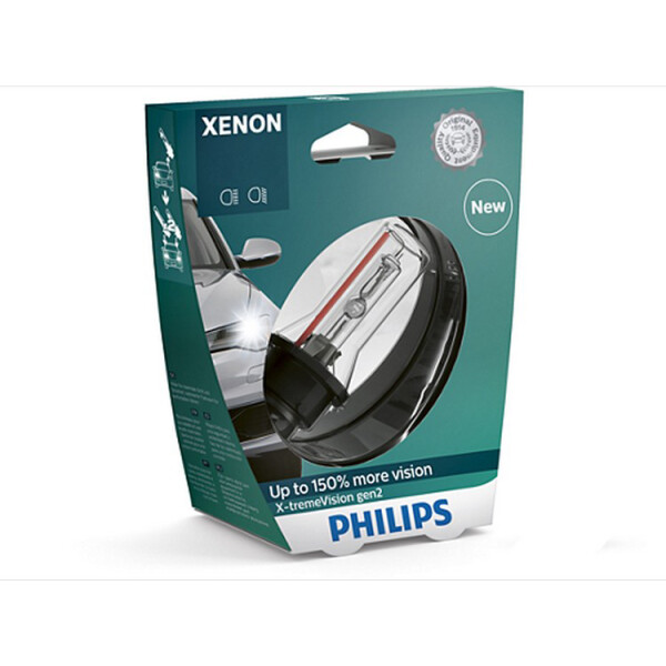 

PHILIPS 42402XV2S1 D4S 35W P32d-5 X-tremeVision gen2 +150%